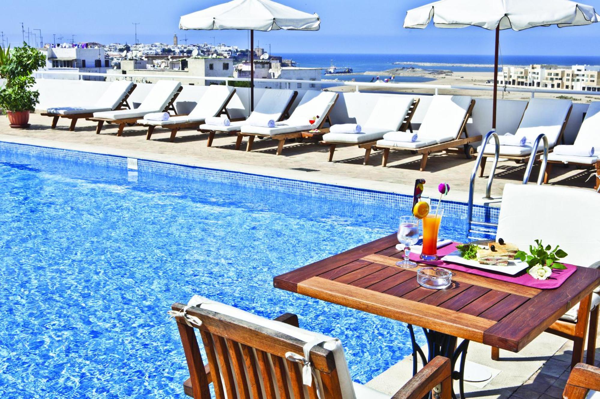 Hotel Borj Rabat - A Member Of Barcelo Hotel Group Exterior photo The pool at the hotel